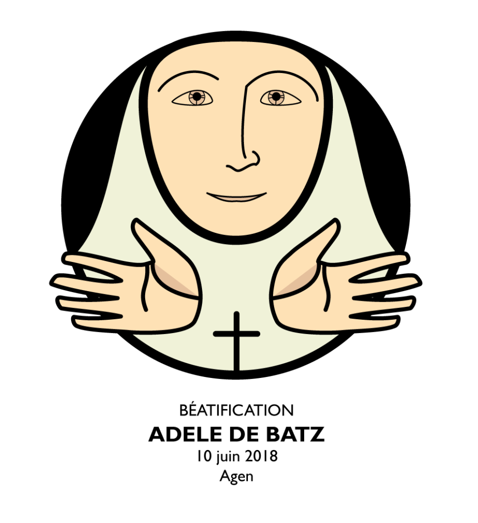 Béatification d'Adèle de Trenquelléon